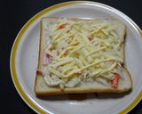 *カニカマ&オニオン*トースト作り方6写真