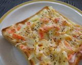 *カニカマ&オニオン*トースト作り方7写真