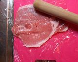 生ハムとチーズのイタリアンとんかつ作り方1写真