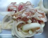 とっても簡単★豚バラしょうが焼スパゲティ作り方1写真