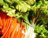 夢色むすめの野菜だし^o^しゃぶしゃぶ作り方1写真