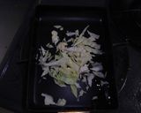 うちのお弁当　キャベツ入り卵焼き作り方3写真