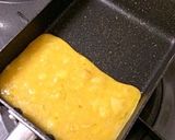卵1個de厚くて麩わ麩わ卵焼き作り方5写真
