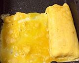 卵1個de厚くて麩わ麩わ卵焼き作り方7写真