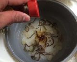 山菜オリーブオイルご飯作り方3写真
