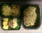 ♡節分の日に♡ハンバーグで鬼弁当♡作り方8写真