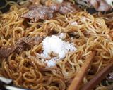 キャベツ盛々♪お好み焼き風焼きそば作り方2写真