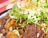 キャベツ盛々♪お好み焼き風焼きそば作り方3写真