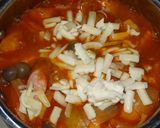 とろりチーズとたっぷり野菜のトマト煮作り方3写真