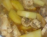 大根とあらの甘辛煮作り方1写真