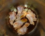 圧力鍋で　とり手羽と大根のさっぱり煮作り方1写真