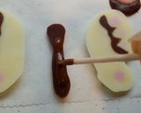チョコ蝶々の華やかデコ作り方7写真