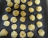 白と黒のチョコ入りスノーボールクッキー作り方6写真