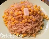 味噌バターコーン焼そば♪作り方4写真