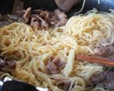 関西どてやき風甘味噌焼きそば作り方3写真