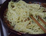 そぼろ納豆ソース焼きそば作り方3写真