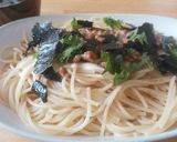 アボカドと納豆のパスタ＊チーズ風味作り方7写真