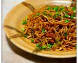 そぼろ納豆ソース焼きそば作り方7写真