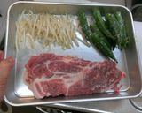 塩麹でオクラともやしの豚肉巻作り方5写真
