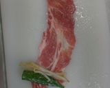 塩麹でオクラともやしの豚肉巻作り方6写真