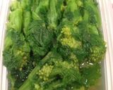 話題の副菜作りおき！料亭の菜の花おひたし作り方5写真