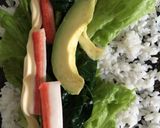 簡単サラダ恵方巻作り方6写真