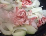 超簡単ご飯が進むソース豚肉丼作り方2写真