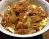 超簡単ご飯が進むソース豚肉丼作り方4写真