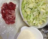 お家で簡単♡広島焼き風作り方1写真