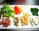 たっぷり野菜のけんちん汁ニンニク風味作り方1写真