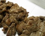 鶏肉の照り焼き？照り煮？にんにく風味作り方5写真