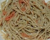 超簡単！たらこそば作り方4写真