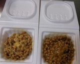 カレーライス♡食べるラー油ネギ♡納豆乗せ作り方1写真