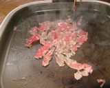 伊賀牛焼きそば作り方1写真