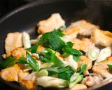 コクうま〜！胸肉とキャベツの酒粕味噌炒め作り方2写真
