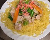 群馬麦豚のあんかけ焼きそば作り方6写真
