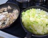 お手軽！シーフードとキャベツのパスタ作り方4写真