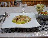 お手軽！シーフードとキャベツのパスタ作り方7写真