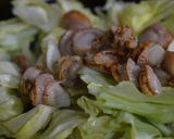 仙台油麩と帆立のソース焼そば作り方5写真
