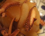 寒い冬に☆大根と烏賊げその煮物作り方5写真