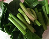 ☆鶏つくねとほうれん草の炒め煮作り方3写真
