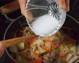 秋田産りんごｄeあんかけ焼きそば風作り方4写真
