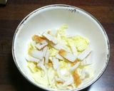 ダブルでゴマ!!白菜とちくわのゴマ和え作り方2写真