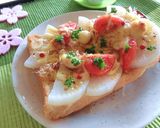 juicy大根×トマトのトースト作り方8写真