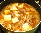 ■かんたん♪豚肉と豆腐のピリ辛うま煮■作り方4写真