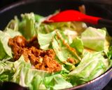 コクうま〜！胸肉とキャベツの酒粕味噌炒め作り方3写真