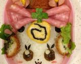 プリキュア！リボン☆キャラ弁作り方6写真
