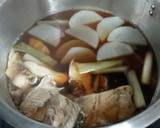 ＊母の味＊とろとろ～ぶりのあら煮作り方8写真