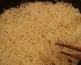 ニラと卵のあっさり塩焼きそば作り方3写真