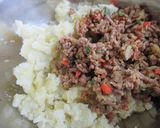 ☆カレーコロッケ☆オムレツの具の再利用♪作り方1写真
